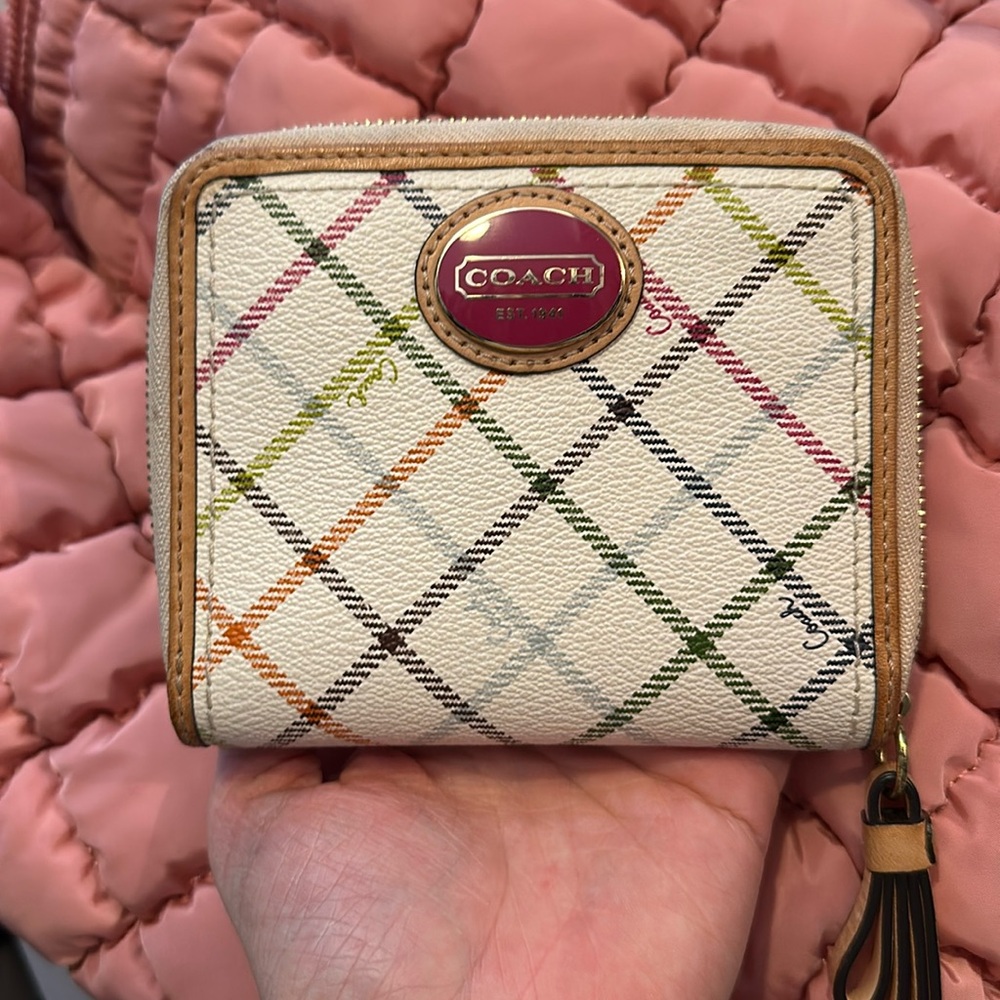 Coach bifold wallet